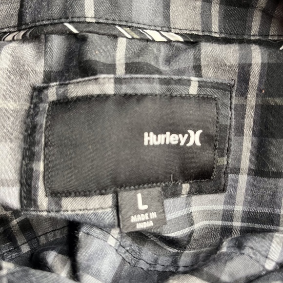 Hurley | Mens Button Down Skate Shirt Large - Picture 5 of 7